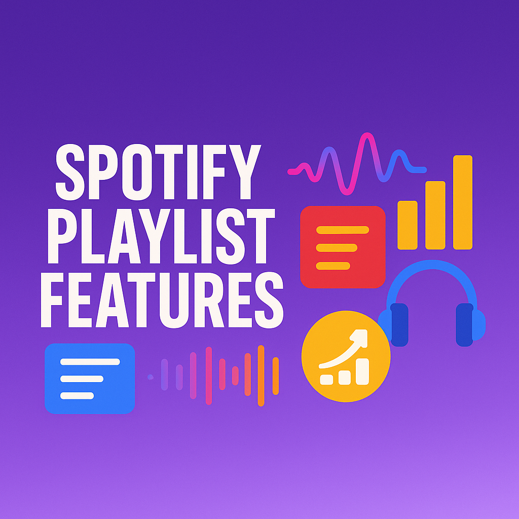 Spotify Playlist Features graphic