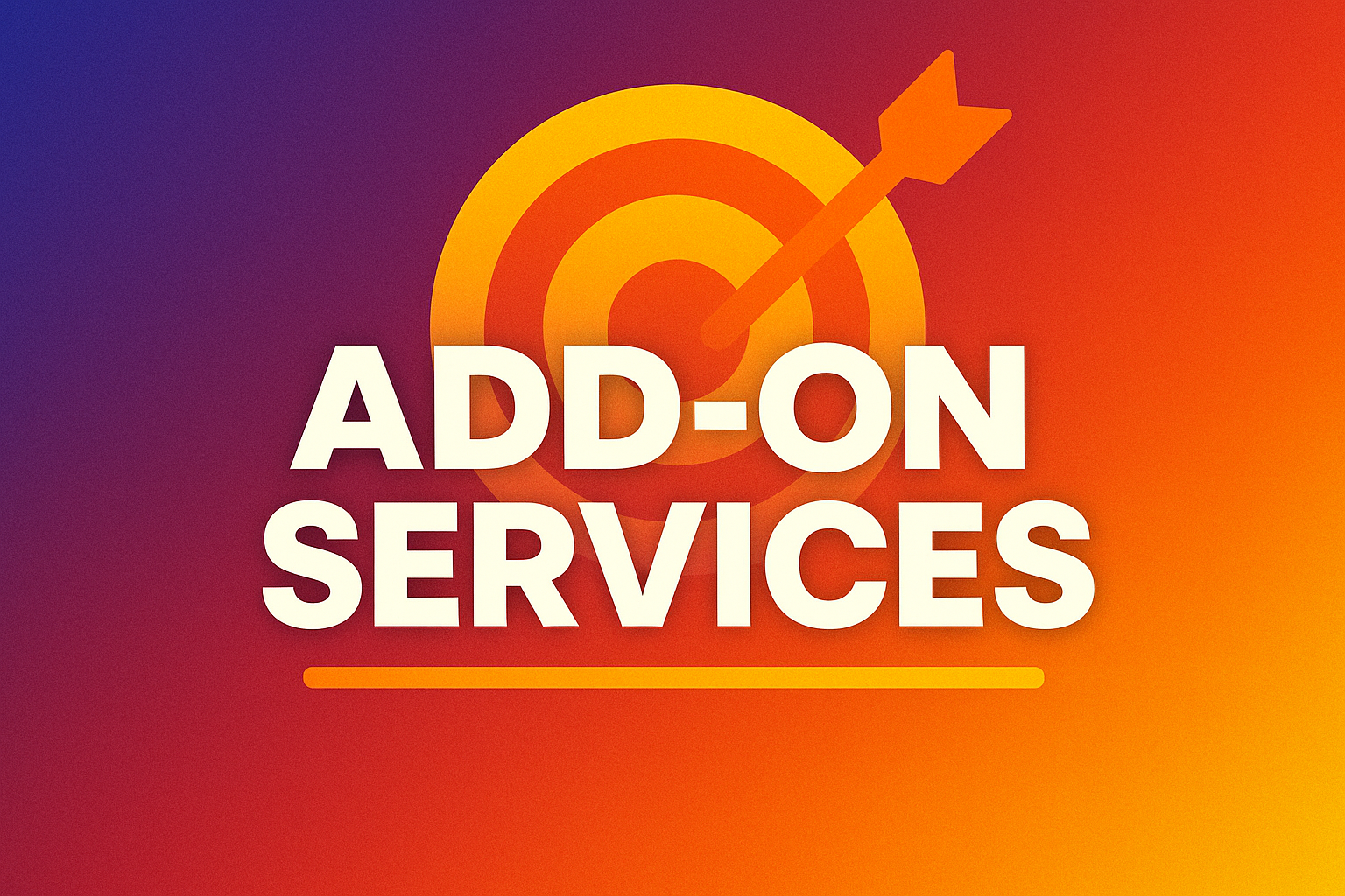 Add-On Services banner