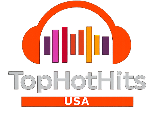 Top Hot Hits USA music promotion logo